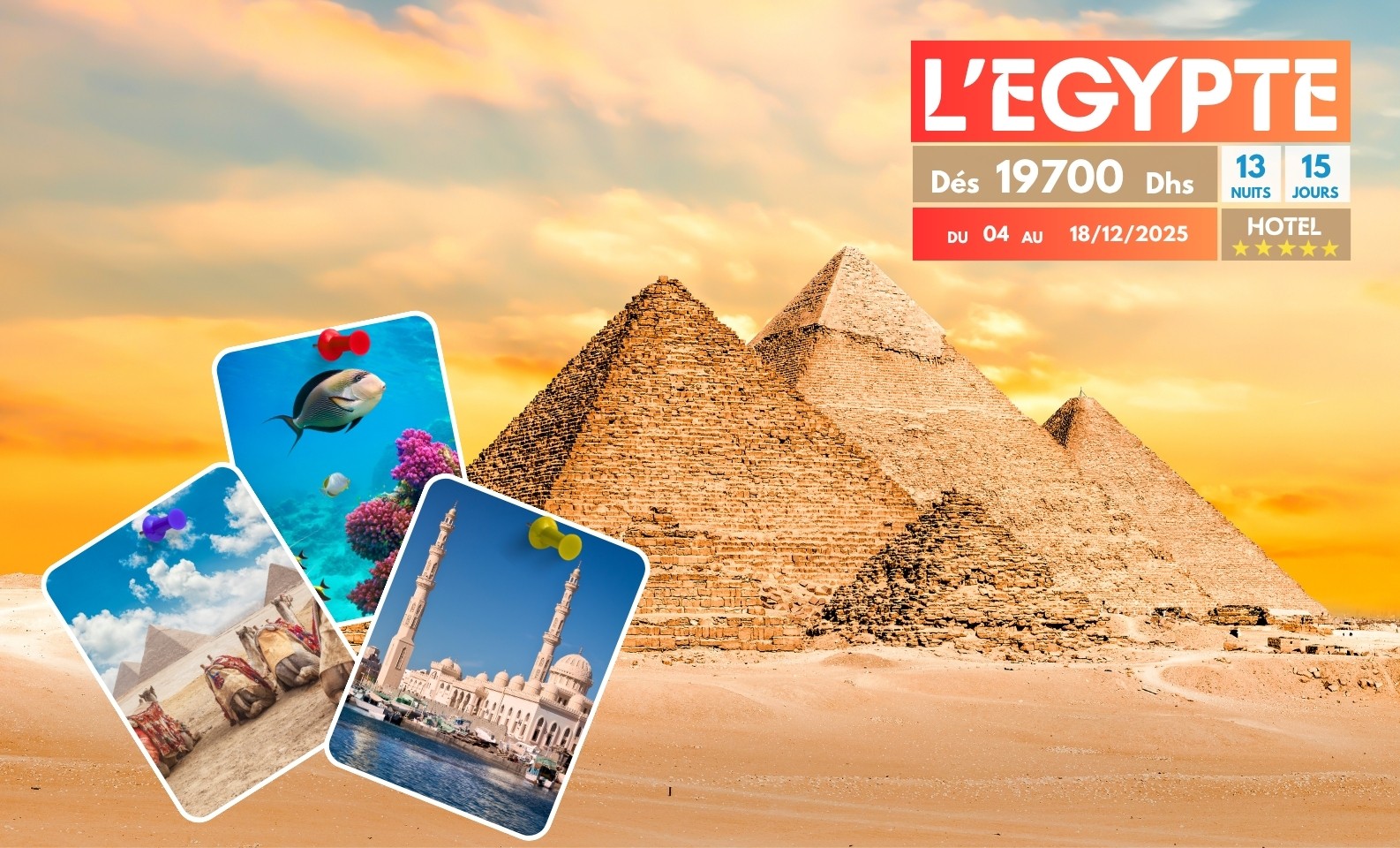Voyages Organisés Vers L'egypte Été Décembre 2025